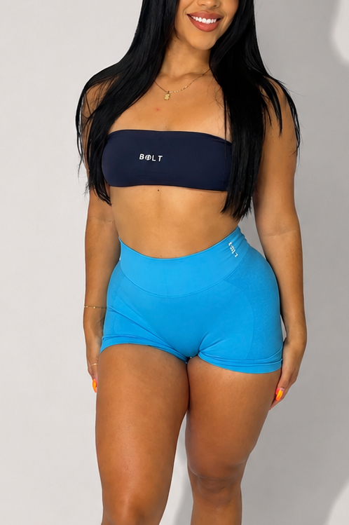 Electric blue shorts