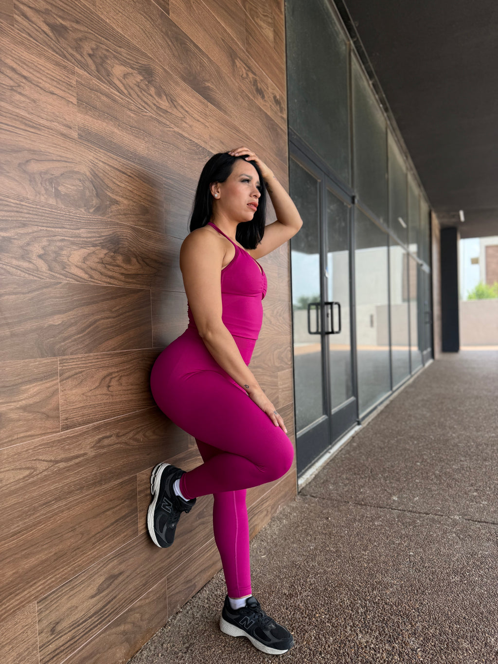 Deep Rose Bandit Leggings